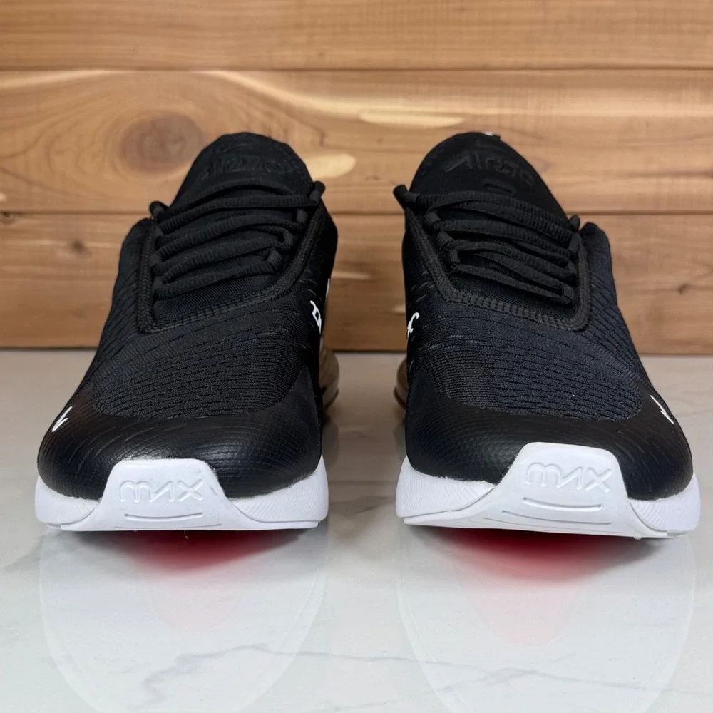 Nike Air Max 270 Black Anthracite White Mens Running Shoes AH8050-002 Size 10
